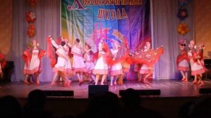Танец "Русские узоры", Образцовый хореографический ансамбль "Фантазия", преподаватель Проказов Э.Б.