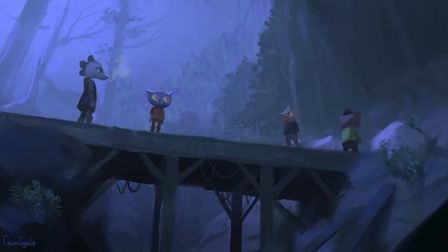 Night in the Woods music while you’re chillin in the woods смотреть онлайн