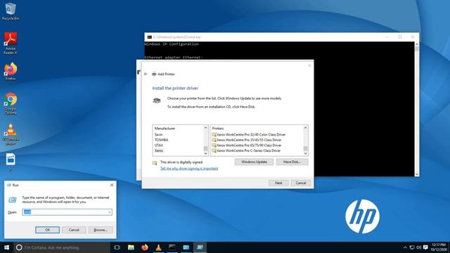 XEROX  PHASER 3160N How To Manually Install A Printer Using its IP Address NETWORK смотреть онлайн