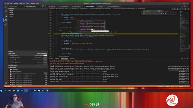 Coding Session - P2P Network E.22 смотреть онлайн