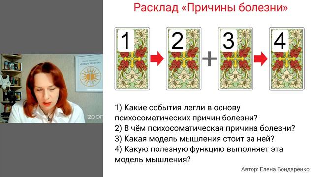 Расклад  Причины болезни.
