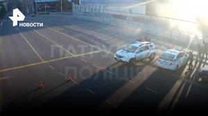 Момент стрельбы по дронам над Киевом / РЕН Новости