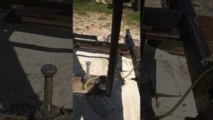 Самодельная пилорама шинная