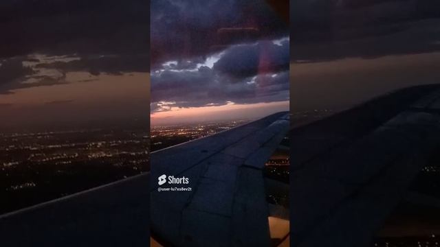 Самолёт Ереван, Армения,  Москва, вид из окна самолёта,  утро