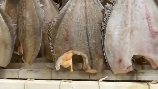 Мурманский вяленый ёрш (камбала ерш) свежая партия