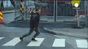 Сильный ветер в Норвегии