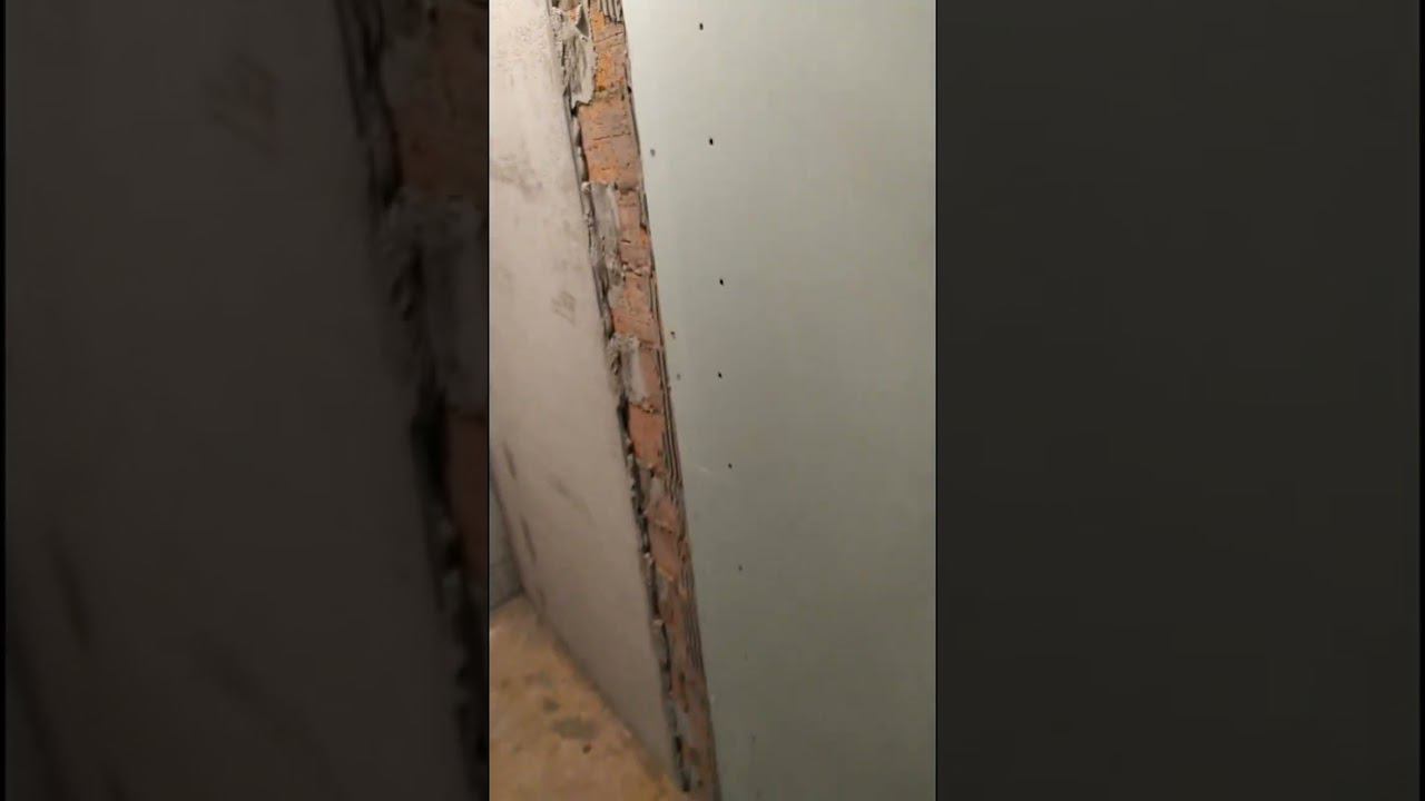 Перегородка из гипсокартона, переделка смотреть онлайн