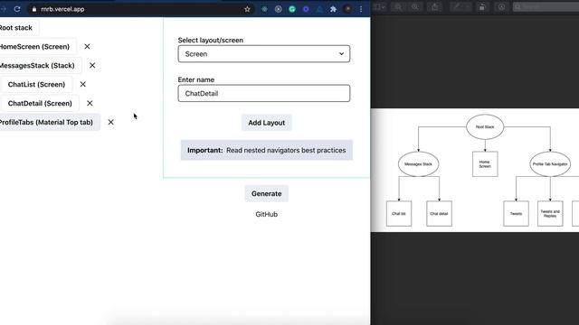 Making twitter routes using React navigation route builder смотреть онлайн