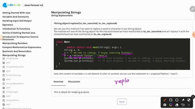 Replacement function in Java | How to replace character Java