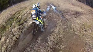 На питбайке по лесам полям болотам