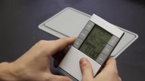 Видео обзор - Погодная станция - Indoor Weather Station