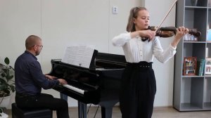 Нарицина Екатерина, 13 лет. Ц. Кюи «Аппассионато»