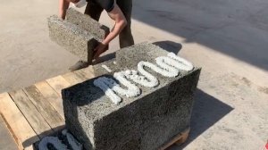 Кладка арболита на Полиуретановый клей POLYNOR Thermo Block