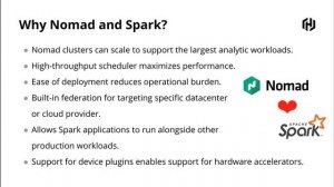 Machine Learning Workflows with HashiCorp Nomad and Apache Spark