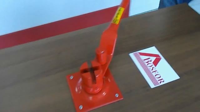 Ручной станок для гибки арматуры AFACAN Турция 14EC смотреть онлайн