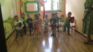 Полька с мягкими игрушками