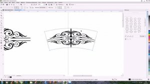 Уроки Corel Draw. Орнамент по кругу в Корел.