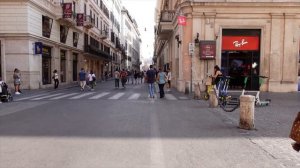 [4k] Rome, Italy Walking in Piazza del Popolo, Via del Corso and Piazza Venezia, Sony zv-1