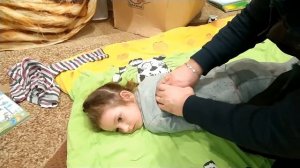 Лечение Позвоночника  у Ребенка(4года)! Вылечил Остеопат-Костоправ!