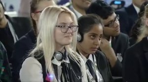 PM Modi & President Putin interacts with students