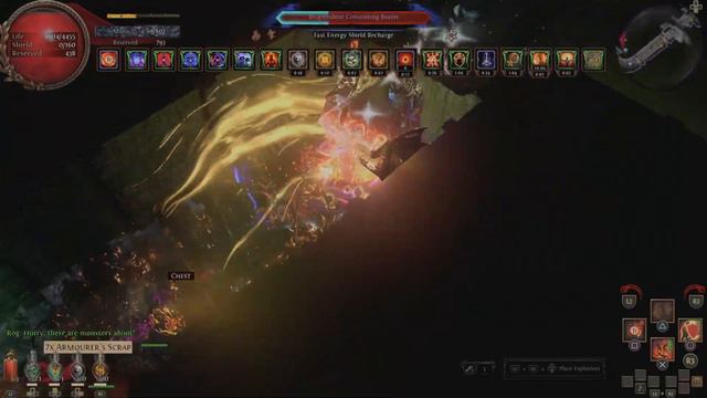 Path of Exile 3.20: Map Clear Sneak Peek - Tanky Righteous Fire Jugg! смотреть онлайн