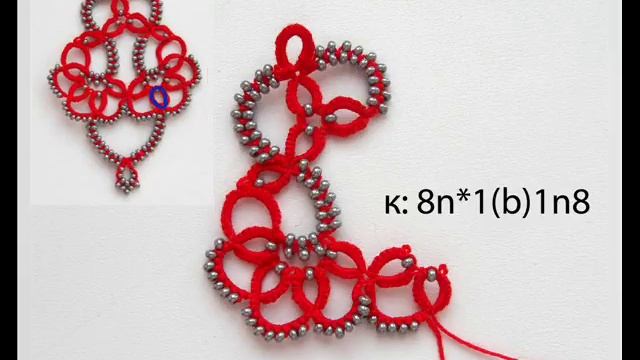 Серьги фриволите "Кокетка". Мастер-класс.
