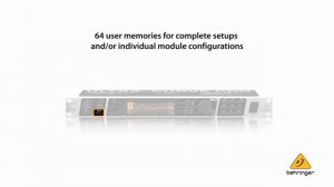 BEHRINGER ULTRACURVE PRO DEQ2496 Ultra-High Precision 24-Bit/96 kHz Equalizer