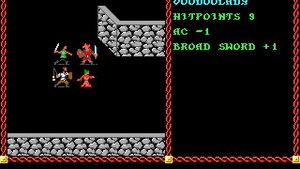 Pool of Radiance (MS-DOS) - Часть 1 из 6, 1988, AD&D, SSI (tandy sound)