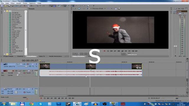 Как обрезать видео в программе Sony Vegas / нарезка видео смотреть онлайн