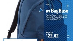 Top 10 Bagbase Laptop Backpacks [2018]: Rolltop Backpack by BagBase - Perfect for Laptops - Caramel