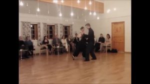 Anne Marit Ligaard and Magnus Andersson, improvising to Carlos Di Sarli's Nada. www.tangotango.no