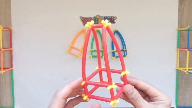Колесо обозрения из конструктора ТРУБИК