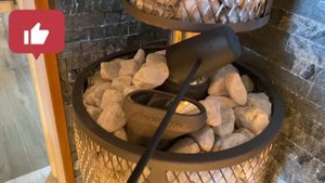 Подача воды в закрытую каменку печи атмосфера L.