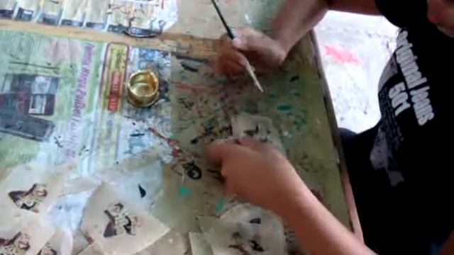 Процесс изготовления батика смотреть онлайн