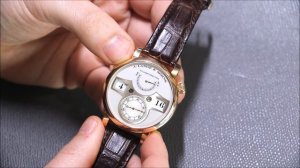 A. Lange & Sohne Zeitwerk Watch Review | aBlogtoWatch