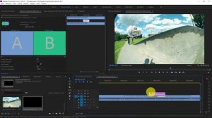 Как сделать эффект перехода в Adobe Premiere Pro CC