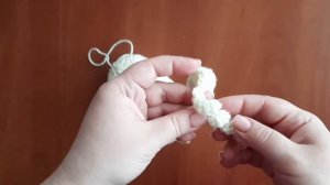 вязание крючком пружинка Вяжем с Nilena Sans crochet tutorial