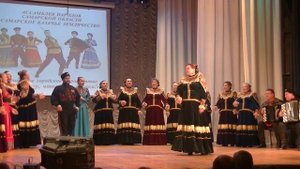 Полковая песня Терских казаков. Ансамбль казачьей песни из Кинельского района.