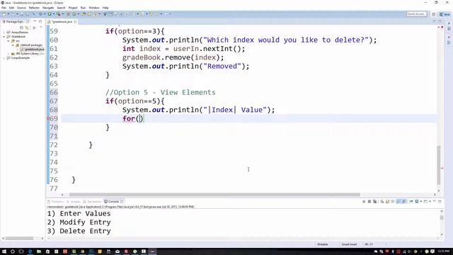 Creating a GradeBook in Java With ArrayLists смотреть онлайн