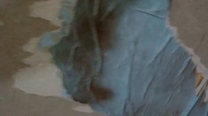 Демонтаж старых обоев со стены , легко и быстро совсем не трудно)))