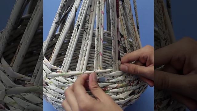 Multi Use... Vegetables & Fruit Basket || DIY Kitchen Organizer !!! Newspaper Craft смотреть онлайн