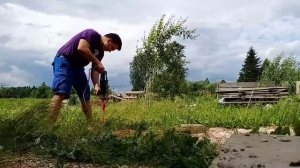 Как пробурить землю перфоратором