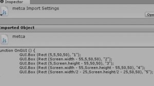 Unity javascript положение и содержание элементов GUI
