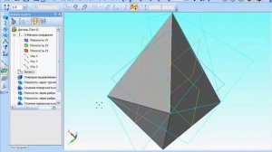 Построение платоновых тел в программе КОМПАС-3D