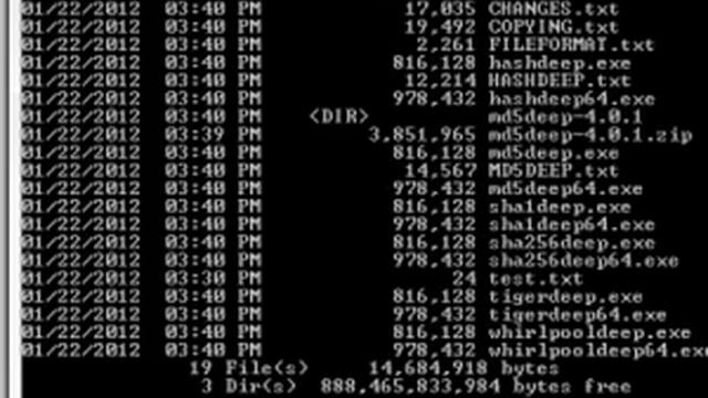 Installing and Using MD5Deep смотреть онлайн