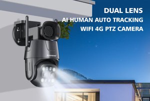 Наружная камера с двумя объективами BOAVISION D4 8 МП