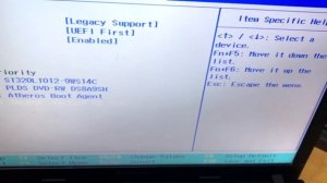 Как зайти и настроить BIOS ноутбука lenovo g500\lenovo g505 для установки WINDOWS 7, 8, 10 с флешки