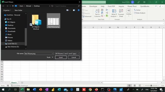 Excel | Get Data from Picture to Excel Spread Sheet