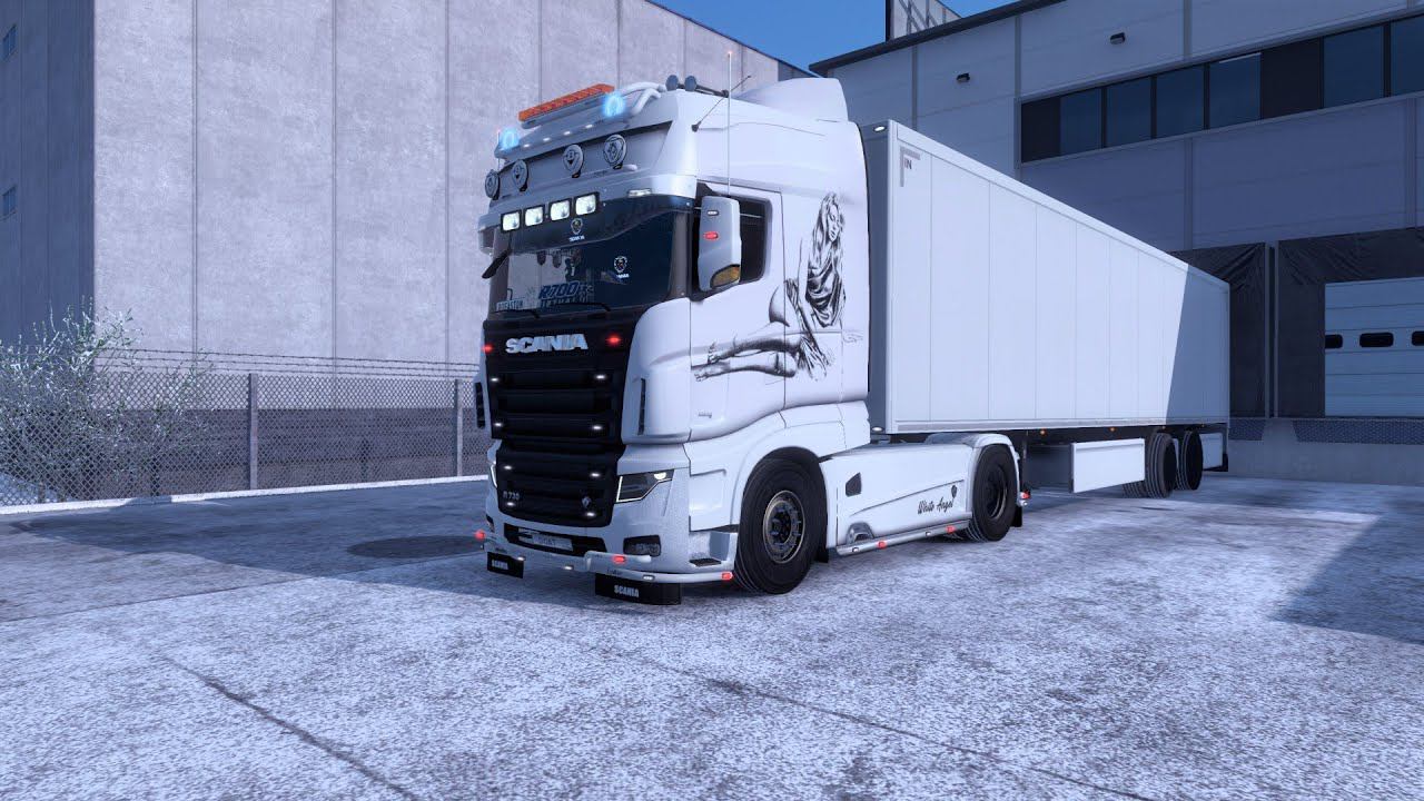 [ETS 2] Scania R700_ Austria Delivery and Arnold Schwarzenegger's house смотреть онлайн