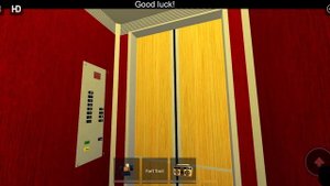 Пассажирский лифт в небесных лифтах в Roblox/Симулятор лифтов Roblox